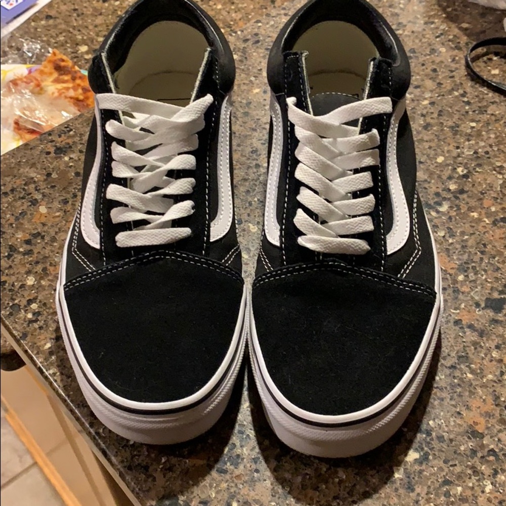 Womens Black Vans Size 11